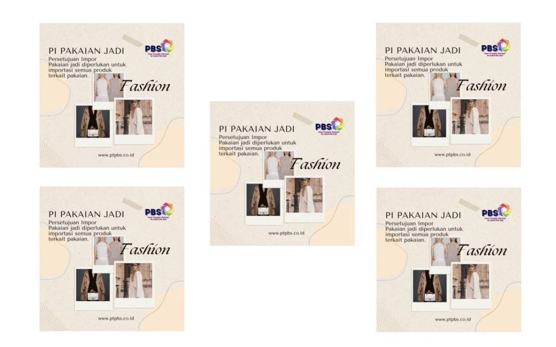 PI Pakaian Jadi – Persetujuan Impor Pakaian Jadi